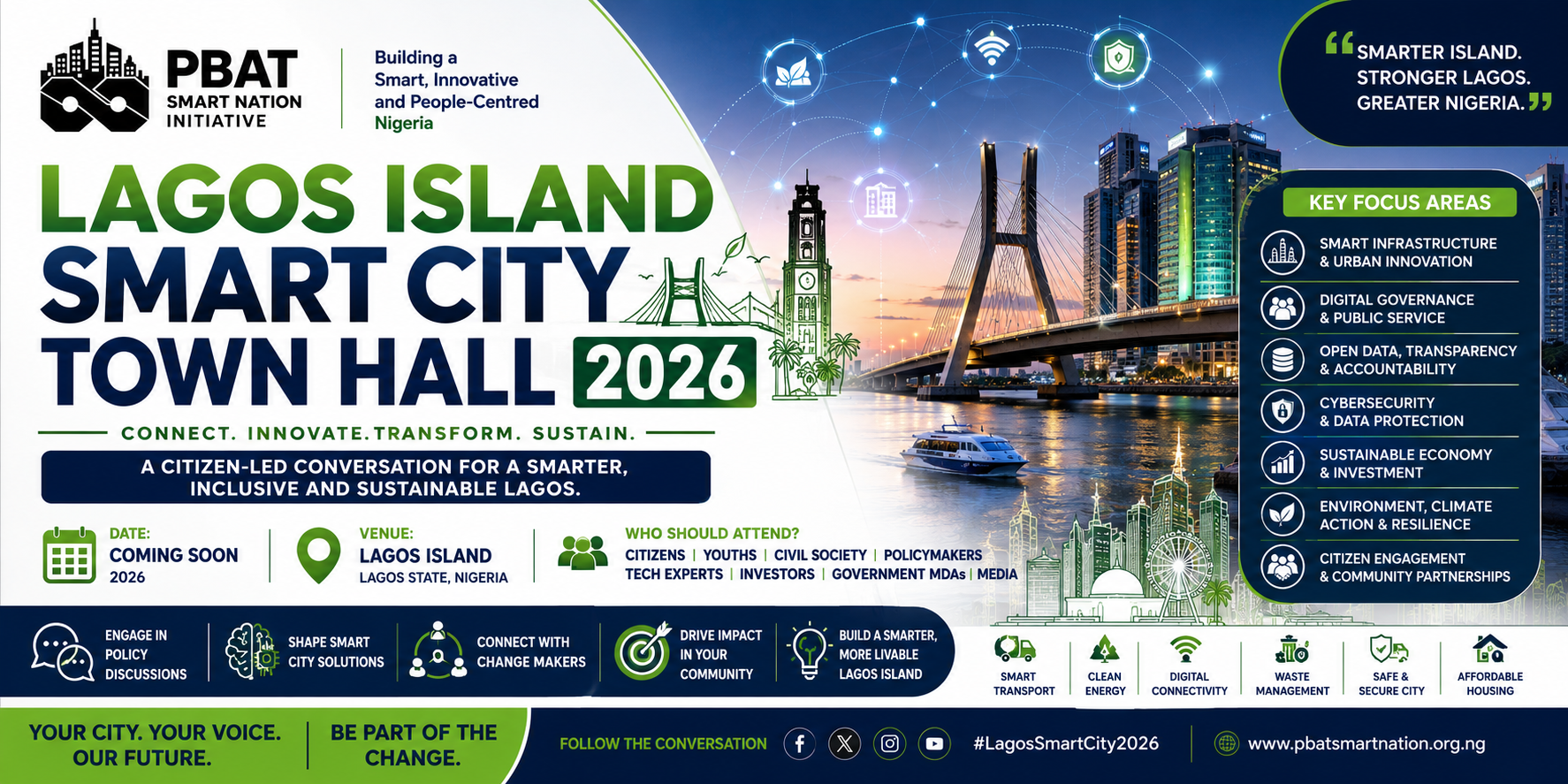 Lagos Island Smart City Town Hall 2026